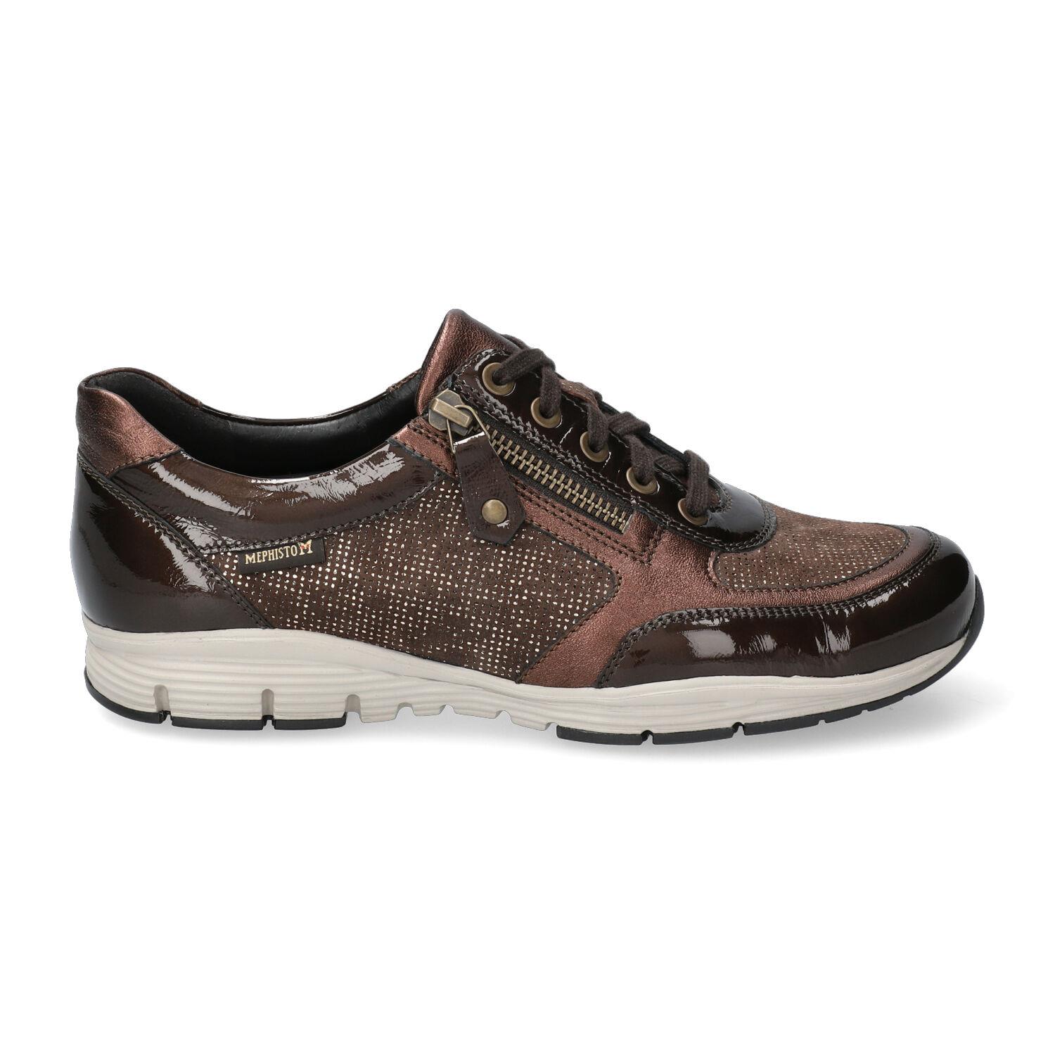 lacets femme modèle Ylona Bronze - Mephisto